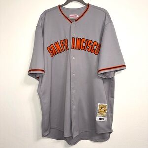 Rare Mitchell & Ness 1973 Willie Mccovey San Francisco Giants Jersey 56 XXXL